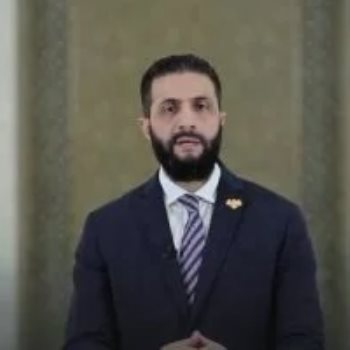 الرئيس السورى أحمد الشرع