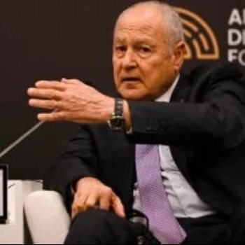 الأمين العام لجامعة الدول العربية، أحمد أبو الغيط