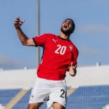 إبراهيم عادل مهاجم منتخب مصر