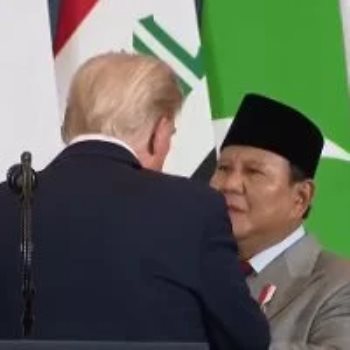 محادثة ترامب مع برابوو سوبيانتو