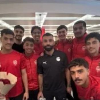 محمد صلاح ومنتخب البحرين الأولمبي في معسكر الإمارات