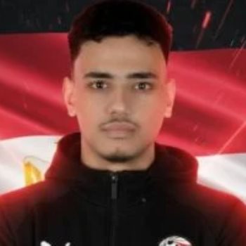 عمر الشحات ممثل مصر فى بطولة العالم للألعاب الإليكترونية