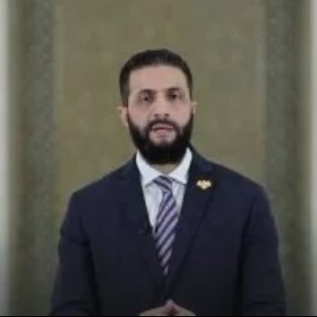 الرئيس السورى أحمد الشرع