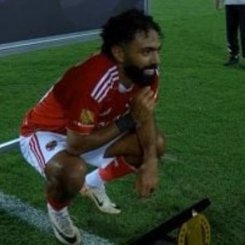 حسين الشحات لاعب النادى الأهلى