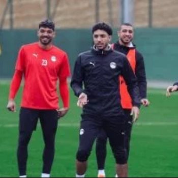 تدريب منتخب مصر استعدادا لجنوب إفريقيا