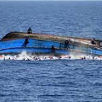 غرق قارب ـ صورة أرشيفية