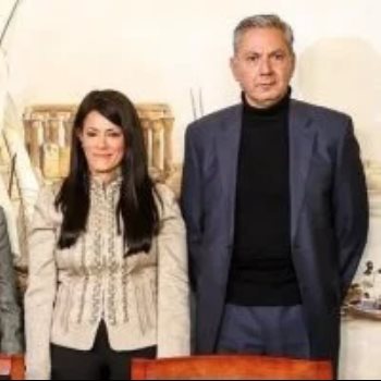 وزيرة التخطيط مع ممثلى بنك الاستثمار الأوربى