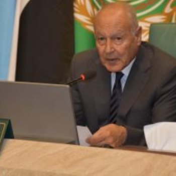الأمين العام لجامعة الدول العربية، أحمد أبو الغيط