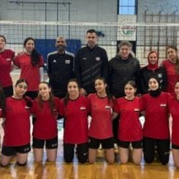 منتخب ناشئات الطائرة