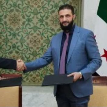 الرئيس السوري ومظلوم عبدي قائد قسد