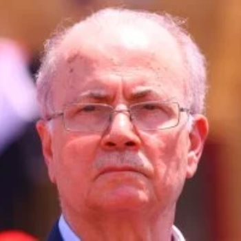 رئيس الوزراء الفلسطيني محمد مصطفى