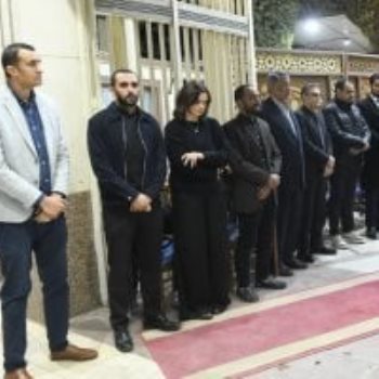 عزاء الزميل محمود نصر بمسجد الحامدية الشاذلية