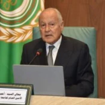الأمين العام لجامعة الدول العربية أحمد أبو الغيط