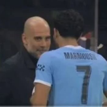 عمر مرموش وبيب جوارديولا