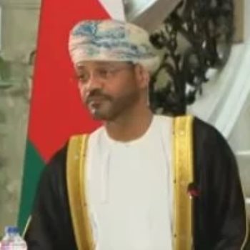 وزير خارجية سلطنة عمان بدر البوسعيدى