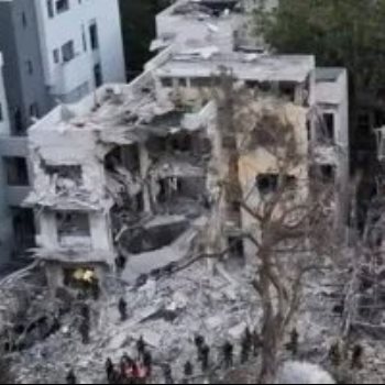 الدمار فى تل أبيب