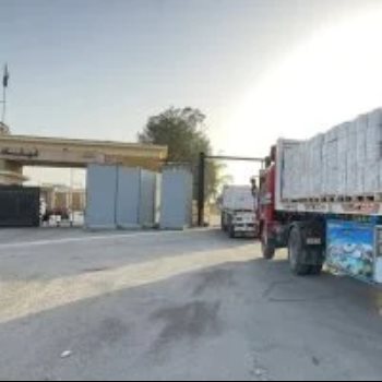 مد غزة بـ 4910 طنا من المساعدات الإنسانية