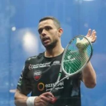 مصطفى عسل لاعب الاسكواش