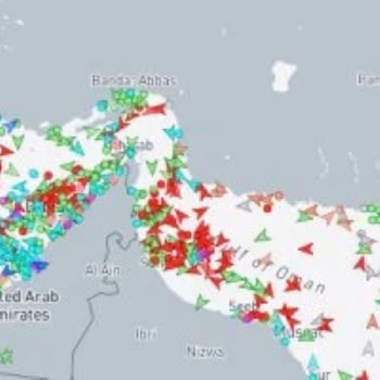 حركة الملاحة فى مضيق هرمز