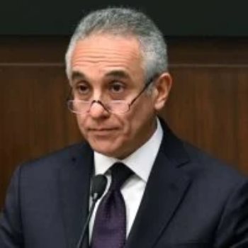 المستشار محمود حلمي الشريف وزير العدل