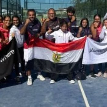 منتخب مصر للناشئين والناشئات للبادل