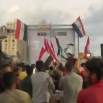 جانب من احتفالات الجماهير المصرية