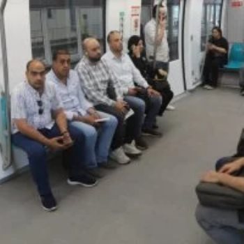 ​مونوريل شرق النيل في ثالث أيام تشغيله بكامل طاقته