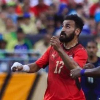 مهند لاشين لاعب منتخب مصر