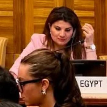 ممثلة مصر في الاجتماع