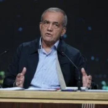 الرئيس الإيرانى مسعود بزشكيان
