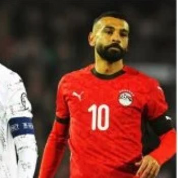 محمد صلاح وكريستيانو رونالدو وليونيل ميسي
