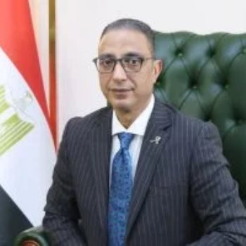 الدكتور أحمد الأنصارى محافظ الجيزة