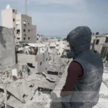 آثار العدوان الاسرائيلي على غزة