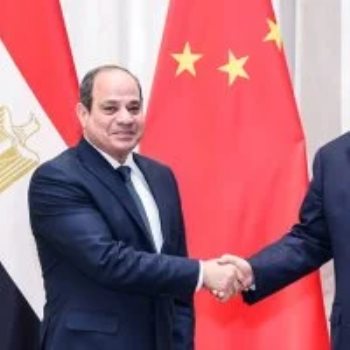 السيسي والرئيس الصيني