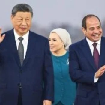 الرئيس السيسى ونظيره الصينى
