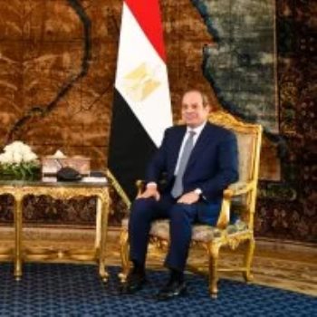 السيد الرئيس عبد الفتاح السيسي والأمير محمد بن سلمان بن عبد العزيز آل سعود