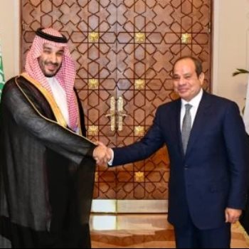 السيد الرئيس عبد الفتاح السيسي ومحمد بن سلمان