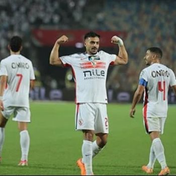 محمد إسماعيل لاعب فريق الكرة بنادي الزمالك