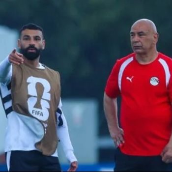 حسام حسن ومحمد صلاح فى 
