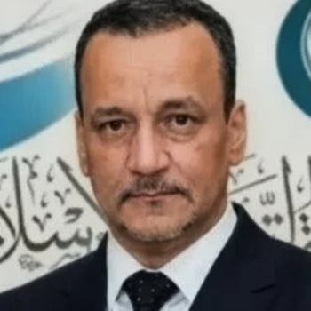 الأمين العام لمنظمة التعاون الإسلامي إسماعيل ولد الشيخ أحمد