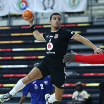 فريق رجال كرة اليد بالنادى الأهلى