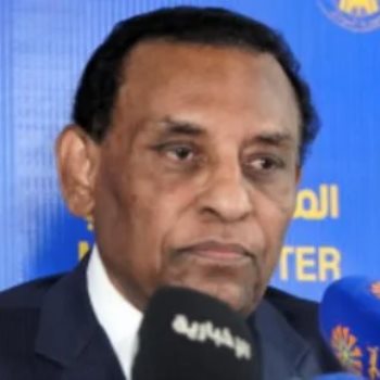 رئيس مجلس الوزراء السودانى الدكتور كامل إدريس