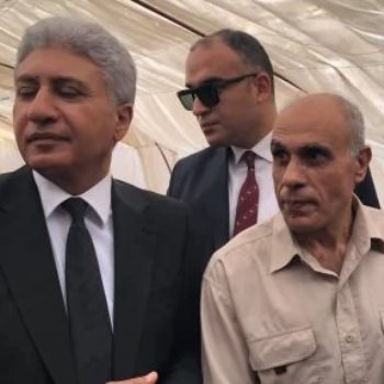 وزير السياحة ومكتشف تمثال رمسيس الثاني ومحافظ الغربية