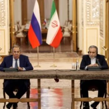 سيرجى لافروف وعراقجى فى طهران