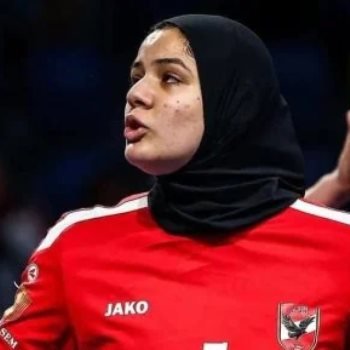 مريم ثابت لاعبة الاهلي