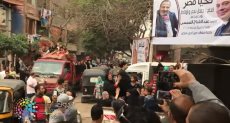 مسيرة تجوب شوارع امبابة لدعوة المواطنيين للمشاركة بالانتخابات 