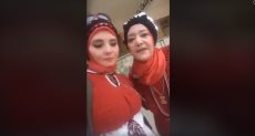 السيدة المصرية "صورة من الفيديو"