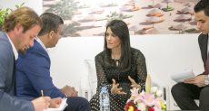 وزيرة السياحة رانيا المشاط في الملتقى العربى للسياحة والسفر ATM
