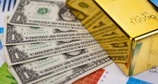ارتفاع أسعار الذهب وانخفاض الدولار 
