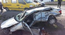 حادث مروع لسيارة اخترقت مركز تسوق بروسيا 